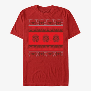 Queens Star Wars: Classic - Trooper Stitches Unisex T-Shirt Red