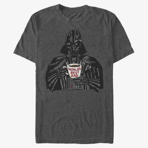 Queens Star Wars: Classic - Vader Dad Mug Unisex T-Shirt Dark Heather Grey