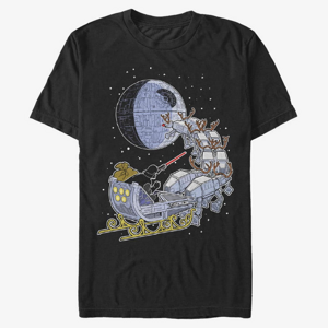 Queens Star Wars: Classic - Vader Sleigh Unisex T-Shirt Black