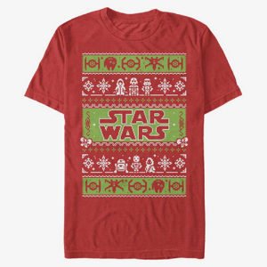 Queens Star Wars: Classic - Xmas Time Unisex T-Shirt Red