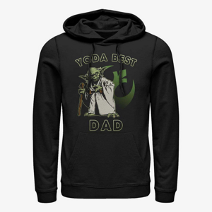 Queens Star Wars: Classic - Yoda Best Dad Unisex Hoodie Black