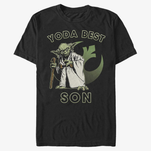 Queens Star Wars: Classic - Yoda Best Son Unisex T-Shirt Black