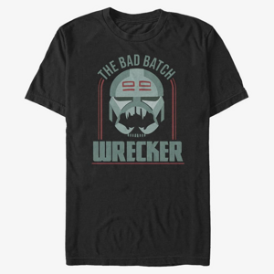 Queens Star Wars: Clone Wars - Bad Batch Badge Men's T-Shirt Black