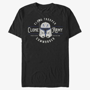 Queens Star Wars: Clone Wars - Clone Army Emblem Unisex T-Shirt Black