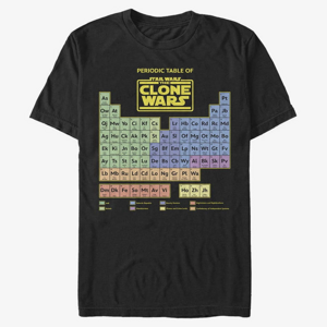 Queens Star Wars: Clone Wars - Clone Wars Table Unisex T-Shirt Black