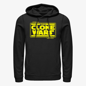 Queens Star Wars: Clone Wars - Clone Wars Unisex Hoodie Black