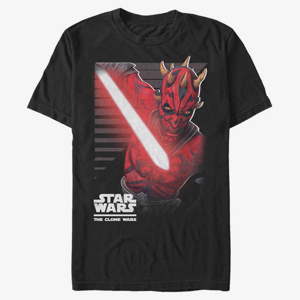 Queens Star Wars: Clone Wars - Maul Strikes Unisex T-Shirt Black