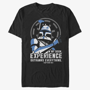 Queens Star Wars: Clone Wars - Outranks Everything Unisex T-Shirt Black