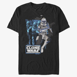 Queens Star Wars: Clone Wars - Rex Trooper Unisex T-Shirt Black