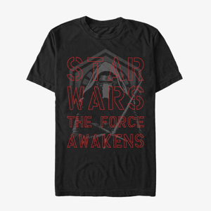 Queens Star Wars: Episode 7 - Darkened Unisex T-Shirt Black