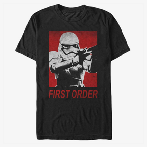 Queens Star Wars: Episode 7 - First Order Unisex T-Shirt Black
