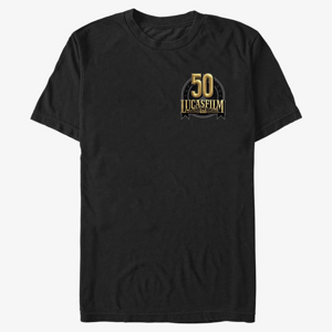 Queens Star Wars - Lucas Anniversary Small Unisex T-Shirt Black