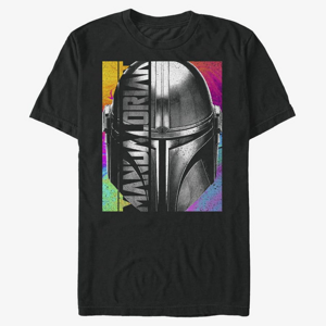 Queens Star Wars: Mandalorian - Inverse Unisex T-Shirt Black