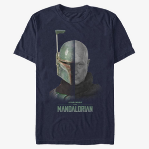 Queens Star Wars: Mandalorian - MandoMon Epi6 Counted Unisex T-Shirt Navy Blue