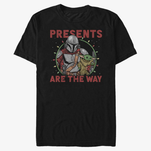 Queens Star Wars: Mandalorian - Presents Are the Way Unisex T-Shirt Black