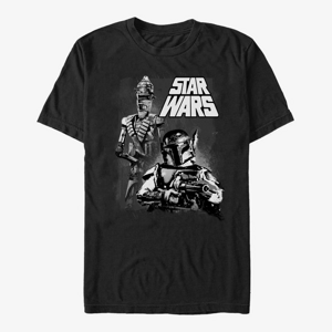 Queens Star Wars: Multiple Fanchise - Bounty Hunters Unisex T-Shirt Black