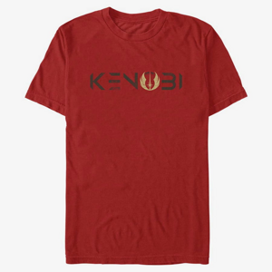 Queens Star Wars Obi-Wan - Kenobi Logo Unisex T-Shirt Red