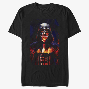 Queens Star Wars Obi-Wan - Vader Paint Unisex T-Shirt Black