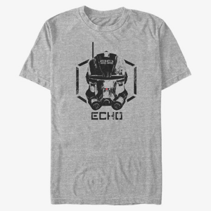 Queens Star Wars: The Bad Batch - Echo Unisex T-Shirt Heather Grey