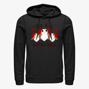 Queens Star Wars: The Force Awakens - A-Porg-Able Unisex Hoodie Black