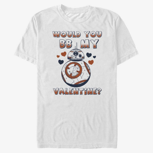 Queens Star Wars: The Force Awakens - BB My Valentine Unisex T-Shirt White