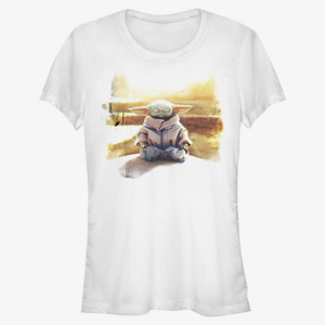 Queens Star Wars: The Mandalorian - Awakening Women's T-Shirt White