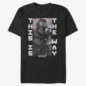 Queens Star Wars: The Mandalorian - Blaster Battle Unisex T-Shirt Black