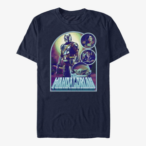 Queens Star Wars: The Mandalorian - Bounty Jobs Unisex T-Shirt Navy Blue