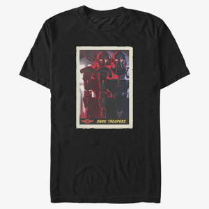 Queens Star Wars: The Mandalorian - Dark Trooper Card Unisex T-Shirt Black
