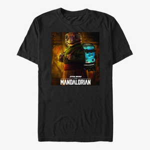 Queens Star Wars: The Mandalorian - Frog Lady Poster Unisex T-Shirt Black