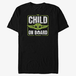 Queens Star Wars: The Mandalorian - Get On Board Unisex T-Shirt Black