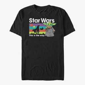 Queens Star Wars: The Mandalorian - Goin My Way Unisex T-Shirt Black