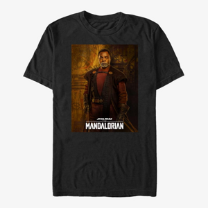 Queens Star Wars: The Mandalorian - Greef Karga Poster Unisex T-Shirt Black