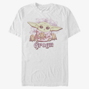 Queens Star Wars: The Mandalorian - Grogu Cute Unisex T-Shirt White