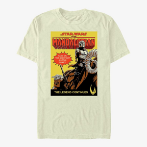 Queens Star Wars: The Mandalorian - Hang On Poster Unisex T-Shirt Natural