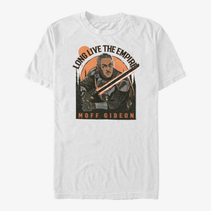 Queens Star Wars: The Mandalorian - Long Live The Empire Unisex T-Shirt White