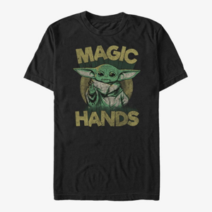 Queens Star Wars: The Mandalorian - Magic Hands Unisex T-Shirt Black