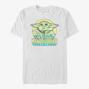 Queens Star Wars: The Mandalorian - Mandalorian Child Unisex T-Shirt White
