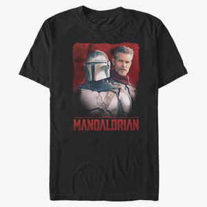 Queens Star Wars: The Mandalorian - Mando and Cobb Unisex T-Shirt Black