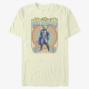 Queens Star Wars: The Mandalorian - Mando Gig Men's T-Shirt Natural