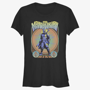Queens Star Wars: The Mandalorian - Mando Gig Women's T-Shirt Black