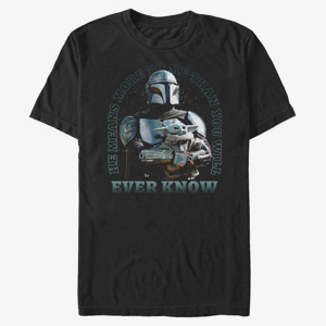 Queens Star Wars: The Mandalorian - Meaningful Unisex T-Shirt Black