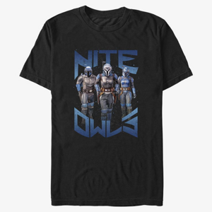 Queens Star Wars: The Mandalorian - Nite Owl Unisex T-Shirt Black