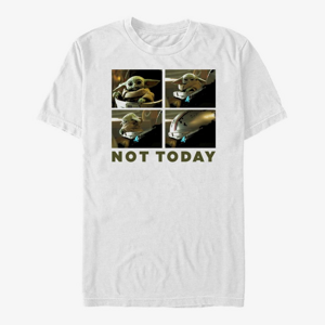 Queens Star Wars: The Mandalorian - Not Today Unisex T-Shirt White