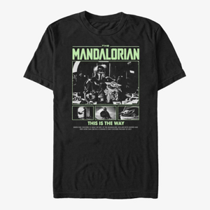 Queens Star Wars: The Mandalorian - Origins Unisex T-Shirt Black