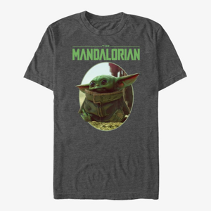 Queens Star Wars: The Mandalorian - The Look Unisex T-Shirt Dark Heather Grey