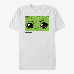 Queens Star Wars: The Mandalorian - These Eyes Unisex T-Shirt White