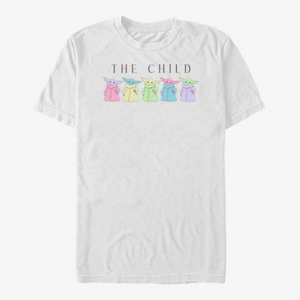 Queens Star Wars: The Mandalorian - Trip Child Unisex T-Shirt White