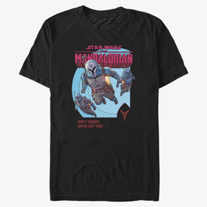 Queens Star Wars: The Mandalorian - We've Got This Men's T-Shirt Black
