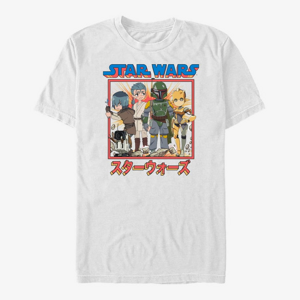 Queens Star Wars: Visions - Anime Group Unisex T-Shirt White